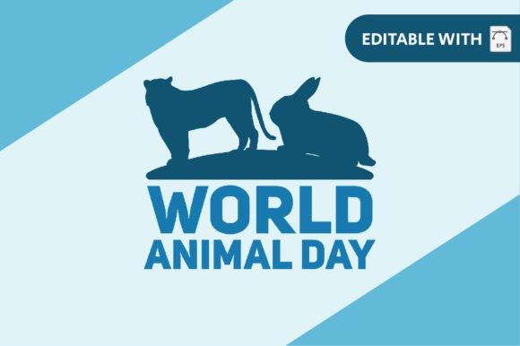 Animal Day Logo: World Animal Day #20 Vector Graphic for Creative Projects