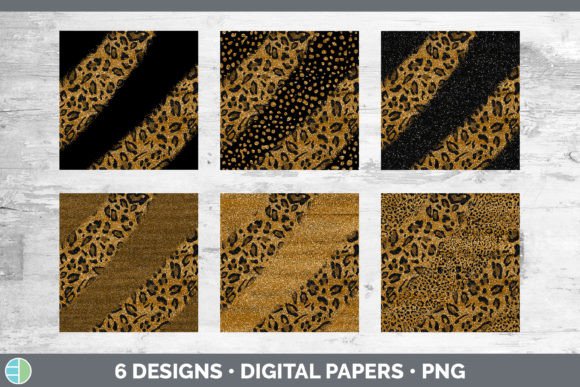Animal Print Glitter Backgrounds: A Digit Bundle for Bold Design