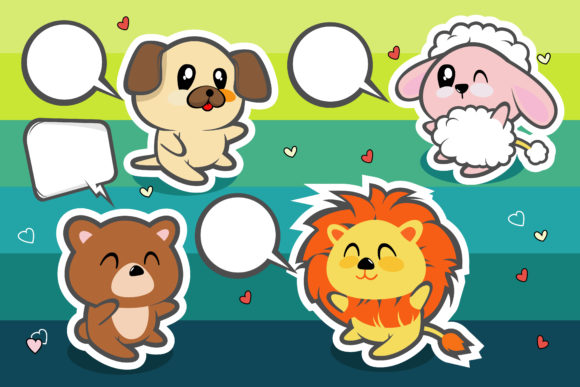 Happy Cute Animal for Design: A Playful Creative Toolkit