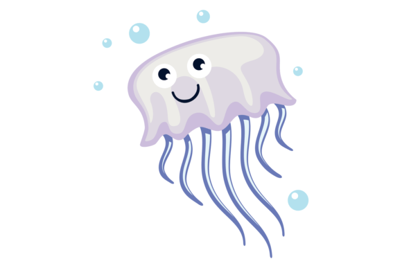 Jellyfish Smiling: A Playful Underwater Font