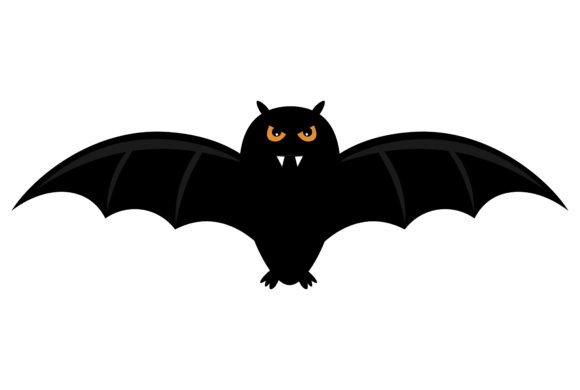 Spooky Silhouettes: Using Bat Halloween Animal Artwork