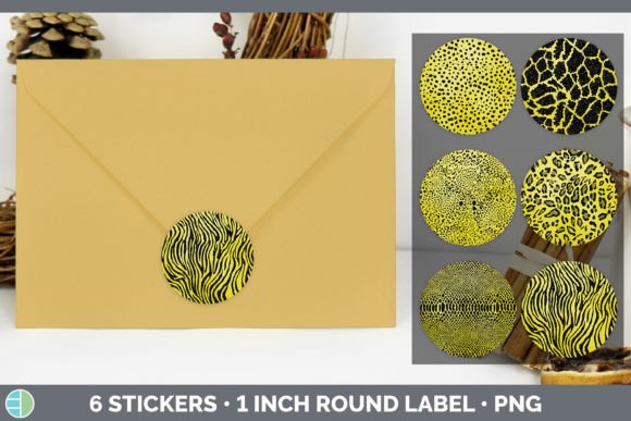 Unleashing Wild Style: The Power of Yellow Animal Print Stickers