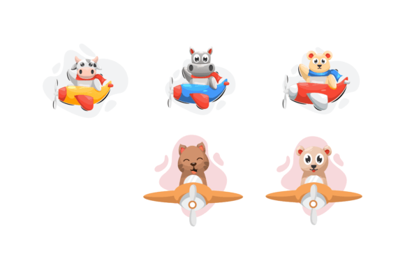 Why Cute Animal and Airplane Illustration Captures Modern Branding