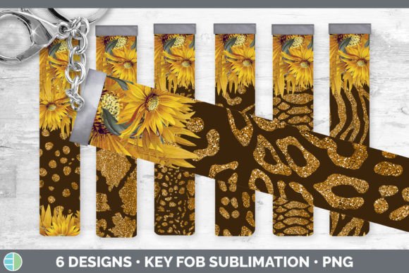 Wild Blooms: Styling with the Animal Print Sunflower Key Fob
